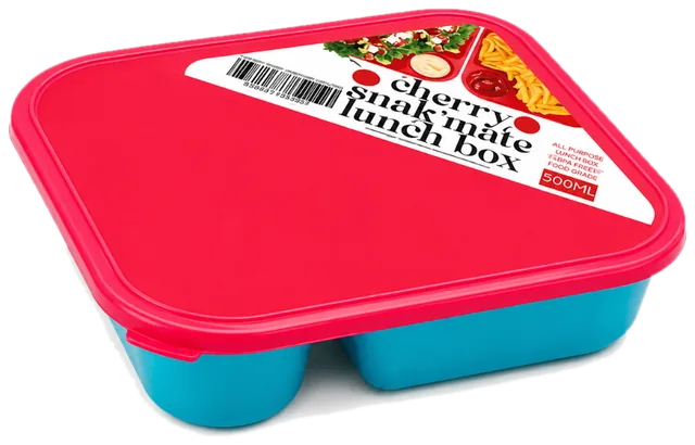 Cherry Snak’Mate Lunch Box