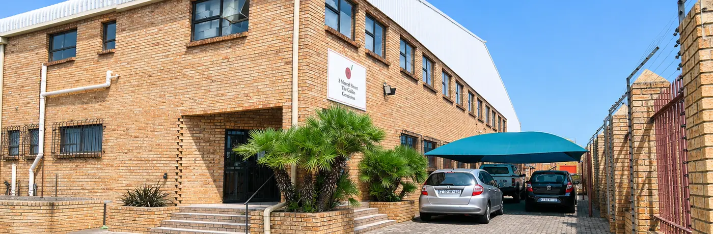 The Cherry & Co building on Maretsel Street, Germiston